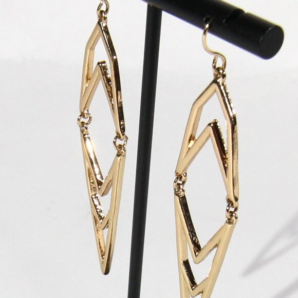 Vintage Art Deco Style Earrings - Picture 5 of 5